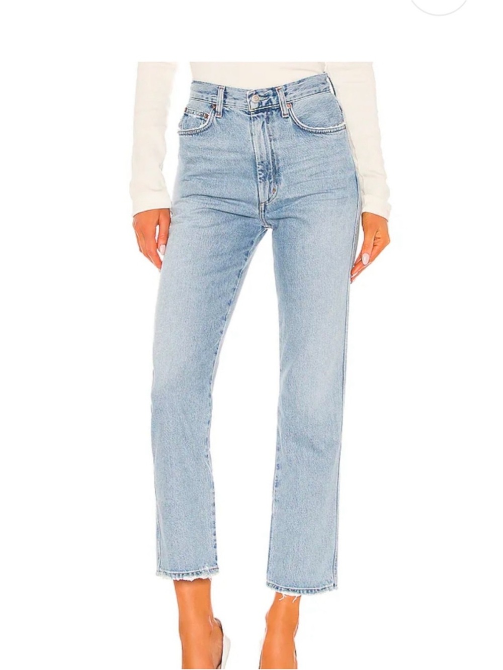 ▪️AGOLDE 90s Pinch Waist High Rise Straight Jeans